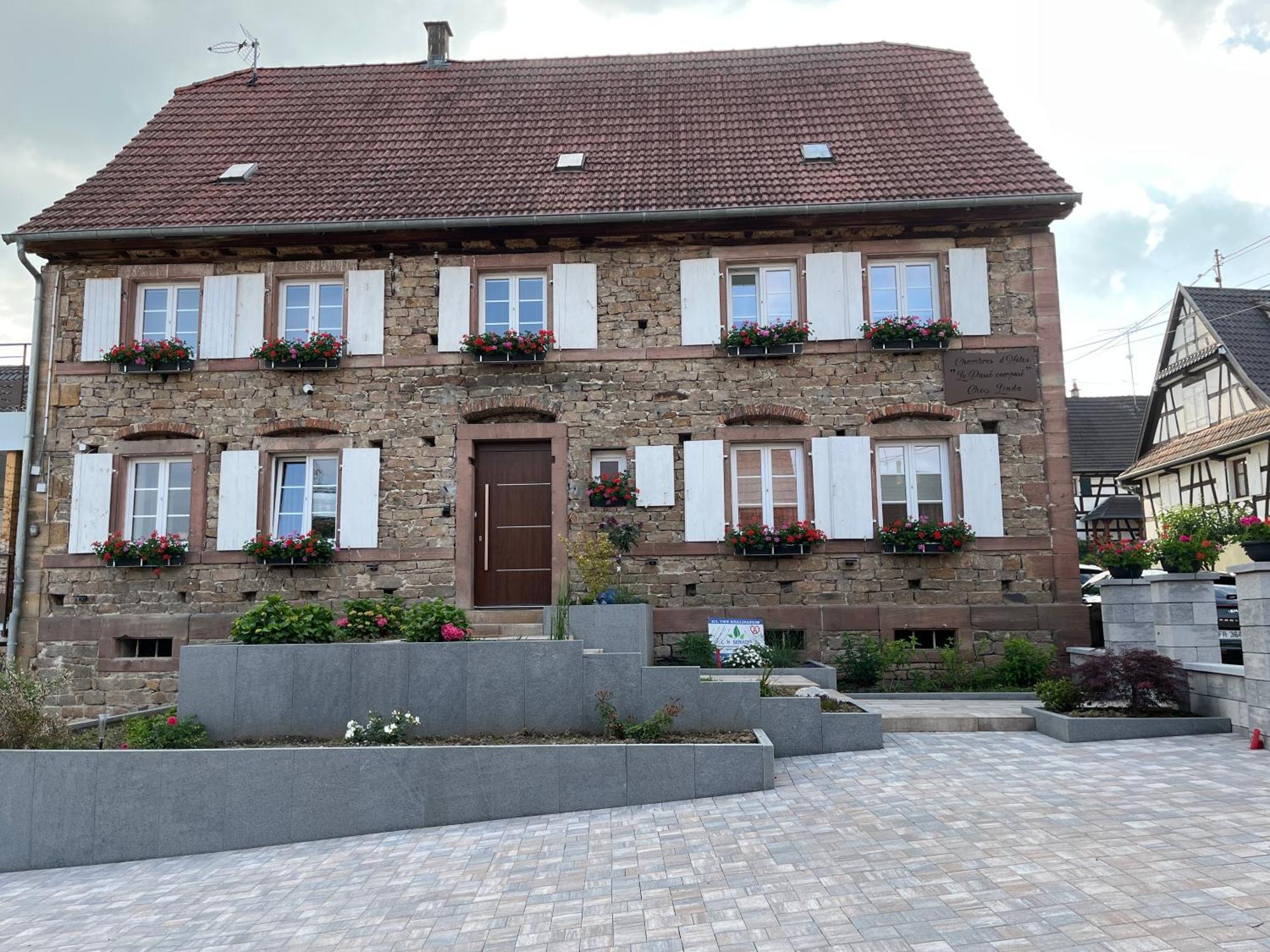Chambres D'Hotes Chez Linda Stephane Le Passe Compose Preuschdorf Kültér fotó